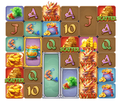 รูปแบบสัญลักษณ์เกม Ways of the Qilin