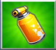 สัญลักษณ์ สเปรย์พ่นสี ในเกมสล็อต Subway Runner