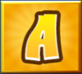 สัญลักษณ์ A ในเกมสล็อต Subway Runner