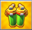 สัญลักษณ์ ถังไอพ่น ในเกมสล็อต Subway Runner
