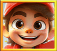 สัญลักษณ์ หนุ่มหมวกแดง ในเกมสล็อต Subway Runner