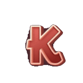 สัญลักษณ์ K ในเกม Lucky Neko