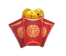 สัญลักษณ์ซองแดงในเกม FORTUNE OX