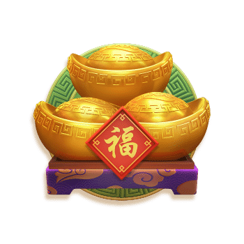 สัญลักษณ์เหรียญทองในเกม FORTUNE OX