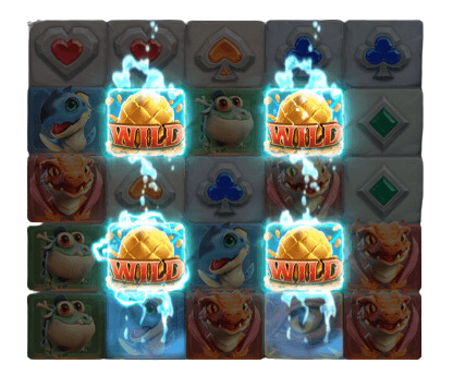ฟีเจอร์มังกรน้ำในเกม DRAGON HATCH