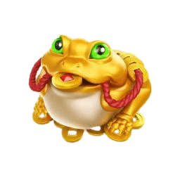 สัญลักษณ์กบทองโชคดี ในเกม CAISHEN WINS