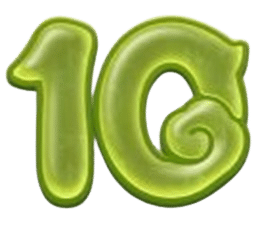 สัญลักษณ์ เลข 10 ในเกม CAISHEN WINS