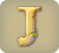 สัญลักษณ์ J ในเกม ALICES WONDERS