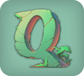 สัญลักษณ์ Q ในเกม ALICES WONDERS