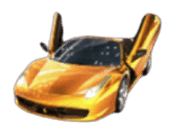 สัญลักษณ์รถสีทองในเกม DREAMS OF MACAU