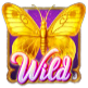 สัญลักษณ์ Wild ผีเสื้อ ในเกม Butterfly Blossom