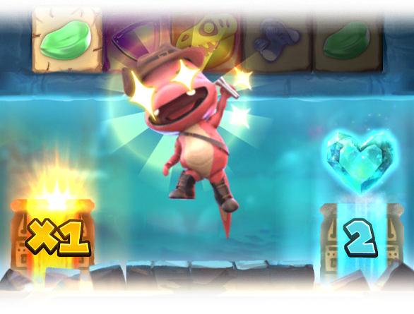 ฟีเจอร์ Bonus Respin ในเกม DINO GEMS