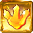 สัญลักษณ์รอยเท้าไดโนเสาร์ ของเกมสล็อต Dino Gems