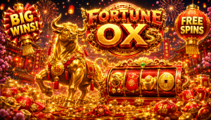 รีวิว Fortune Ox PG Soft สล็อตวัวทองมงคล RTP 96.72% พร้อมฟีเจอร์ Free Spins และสัญลักษณ์มงคลธีมตรุษจีน